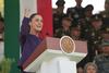 Presidenta Sheinbaum reconoce valor de las mujeres de las Fuerzas Armadas