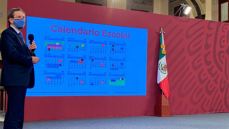 Calendario escolar 2020-2021