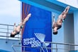 Osmar Olvera y Juan Celaya triunfan en el trampolín 3m sincronizados