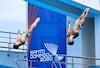 Osmar Olvera y Juan Celaya triunfan en el trampolín 3m sincronizados 