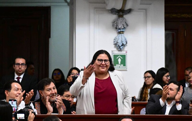 Citlalli Hernández, titular de la Secretaría de las Mujeres