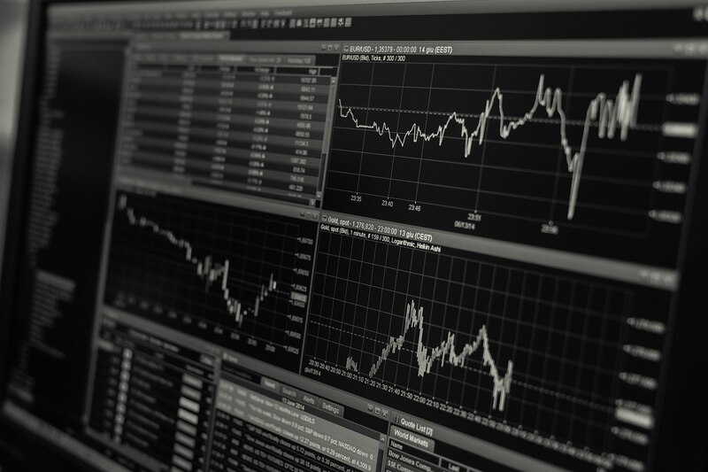 Gráfica de bolsa en tiempo real