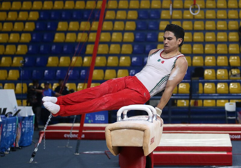 Gimnasta mexicano en los Juegos Olímpicos