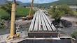 SICT concluye montaje de trabes del puente de Jojutla