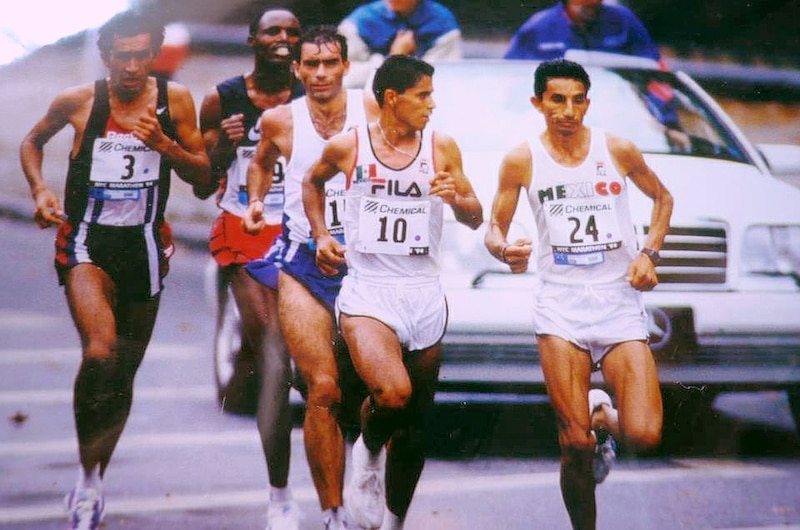 Maratonistas en acción