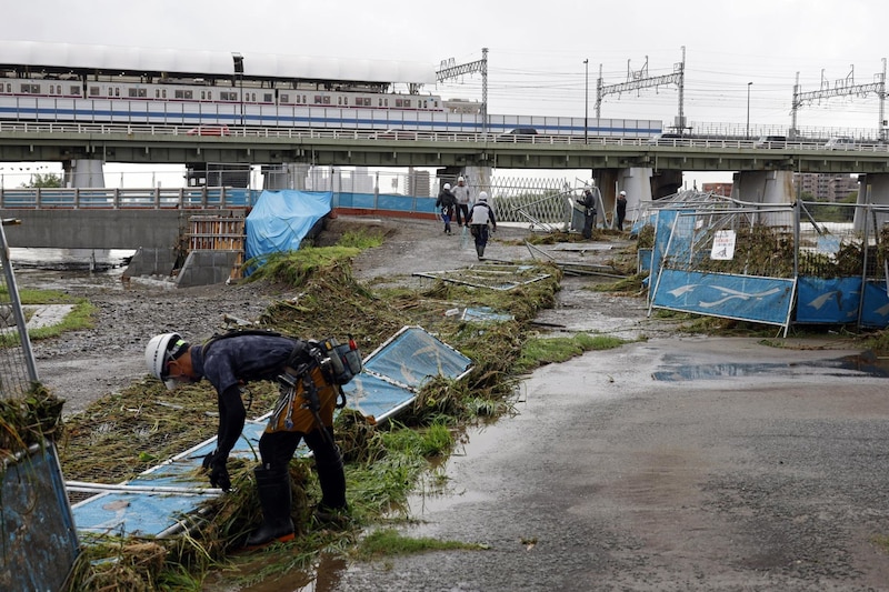 Inundaciones en Japón dejan al menos 20 muertos y decenas de desaparecidos