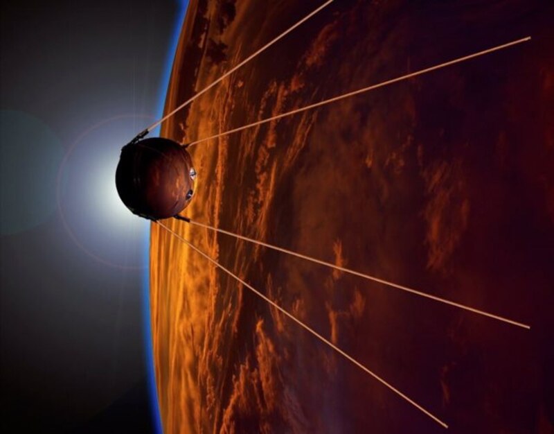 El satélite artificial Sputnik 1