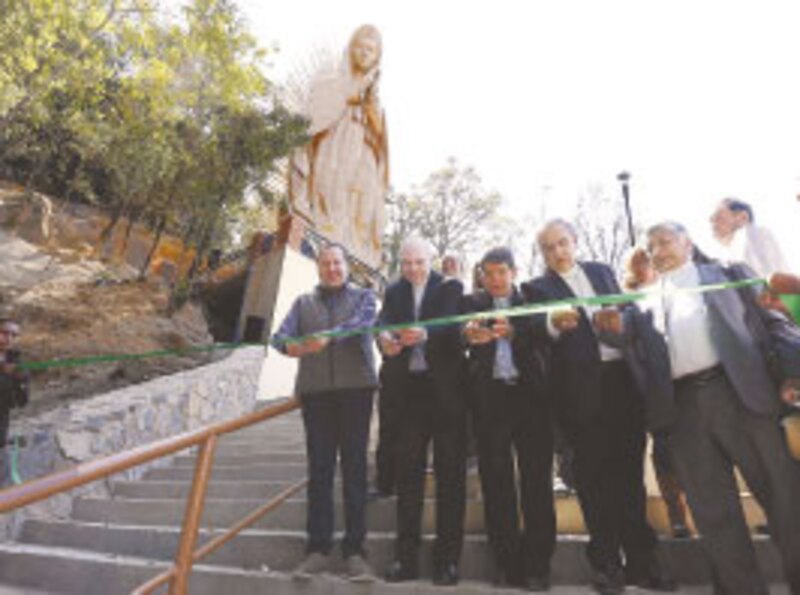 Santuario de la Virgen de Guadalupe en el Cerro del Cubilete