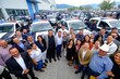 Refuerza Jalisco la seguridad municipal con entrega de 66 nuevas patrullas en el Sur del estado