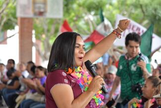 Beatriz Mojica llama a profundizar el cambio desde Guerrero