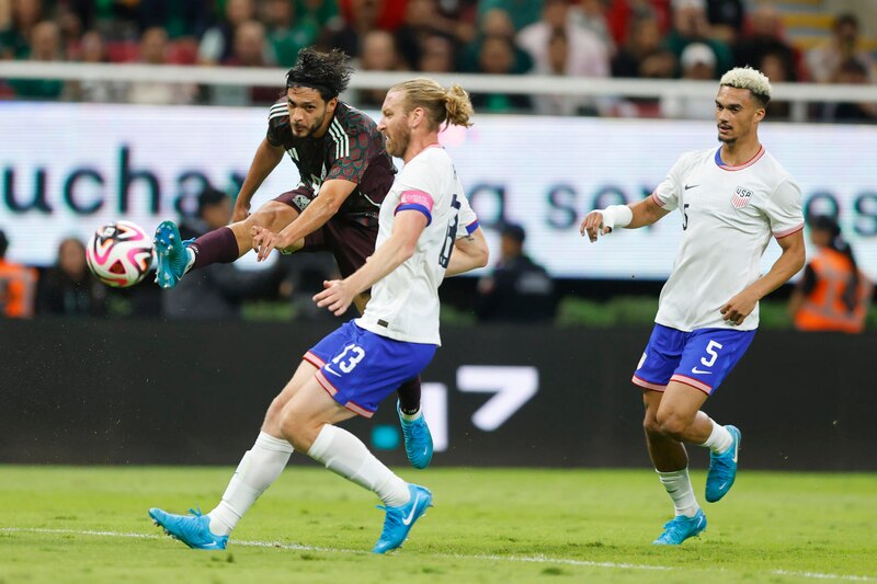 Partido de fútbol entre México y Estados Unidos