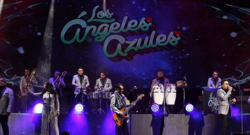 Los Ángeles Azules en concierto