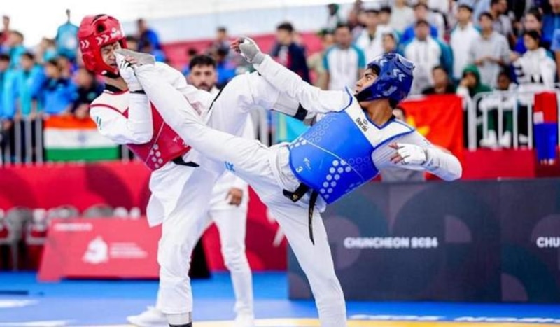 Combate de Taekwondo