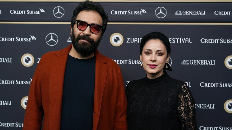 Actores en la alfombra roja del Festival de Cine de Zurich