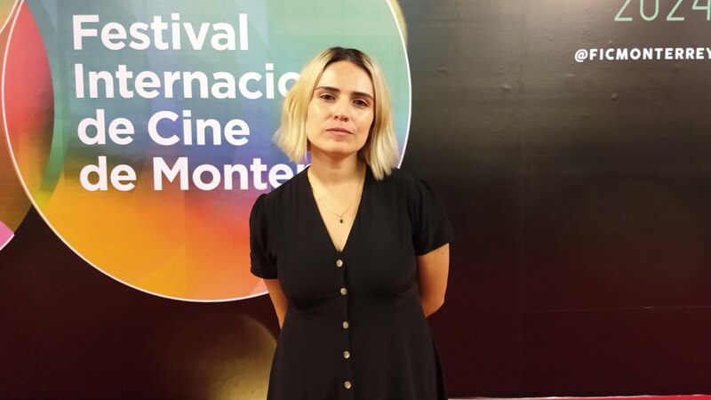 La actriz española María Valverde en el Festival Internacional de Cine de Monterrey