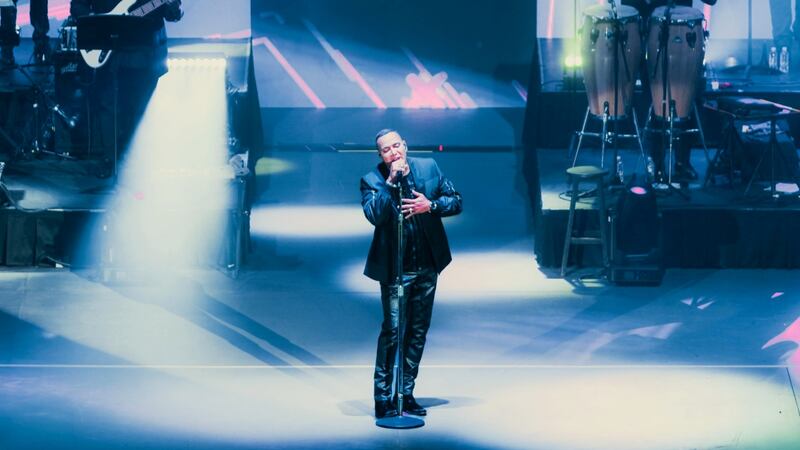 Víctor Manuelle en concierto en el Auditorio Nacional