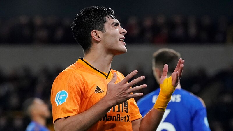 Raúl Jiménez lamenta la derrota del Wolverhampton