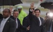 En tarde lluviosa, Juan Ramón de la Fuente recibe en el AIFA a Marco Rubio 