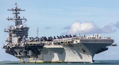 Arriban portaaviones nucleares estadounidenses a Medio Oriente en medio de tensión con Irán