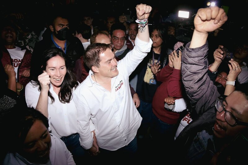 ¡Celebración de la victoria!