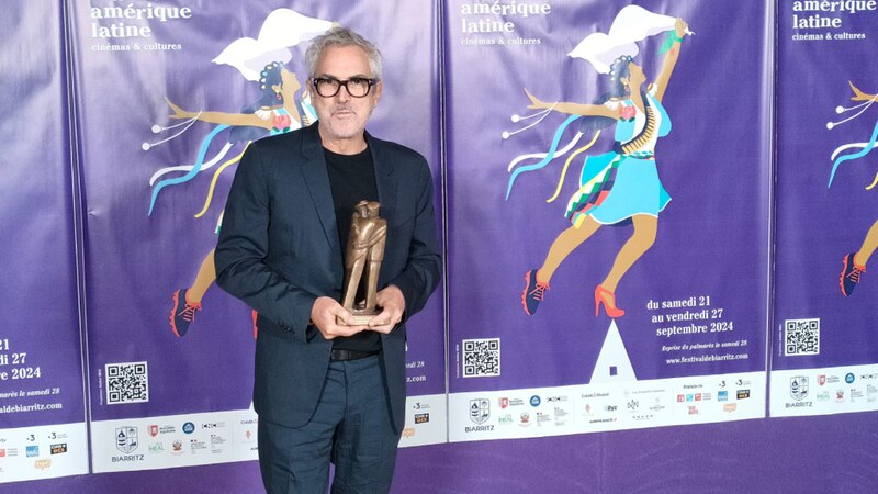 El actor argentino Ricardo Darín recibe el Premio Donostia en el Festival de Cine de San Sebastián