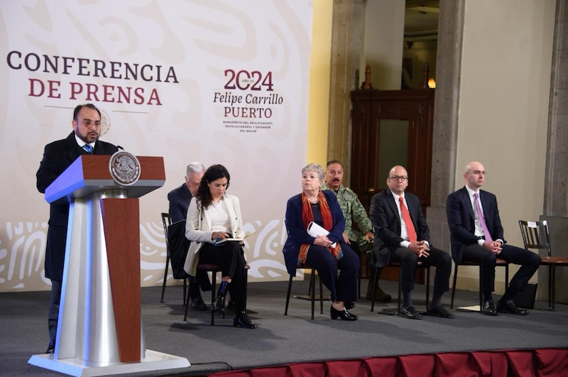 Conferencia de prensa de Felipe Carrillo Puerto