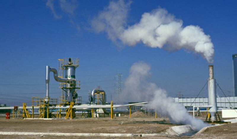 Planta de energía geotérmica