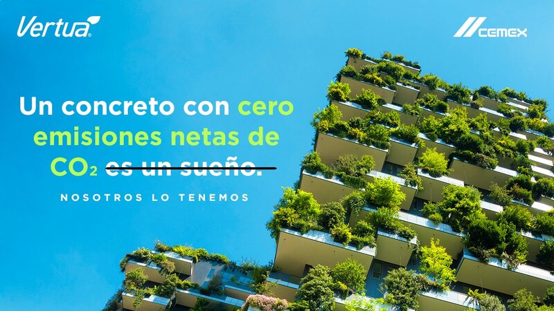 Concreto con cero emisiones netas de CO2