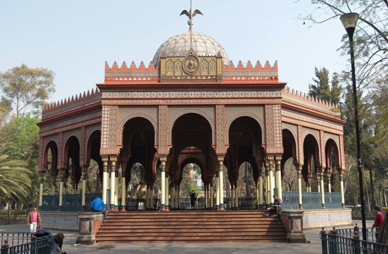 Kiosco Morisco en el Parque Alameda Central, Ciudad de México