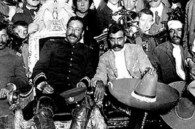 Emiliano Zapata y Pancho Villa