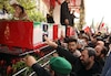 En multitudinario funeral iraní despiden a militares y científicos abatidos por Israel 