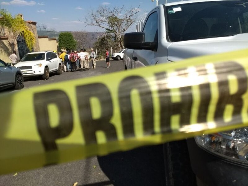 Accidente de tráfico en una carretera de montaña