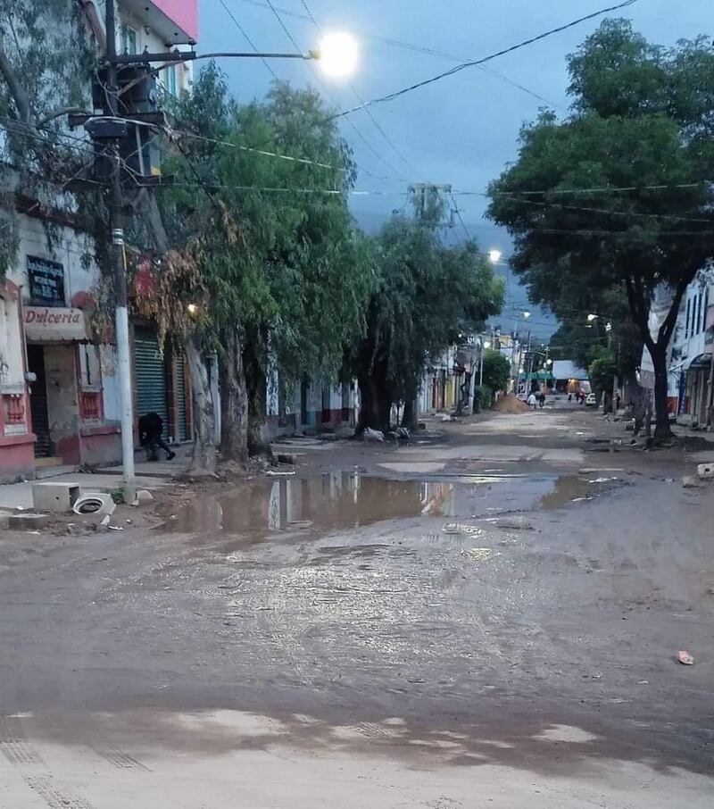 Calles inundadas en la ciudad de Buenos Aires