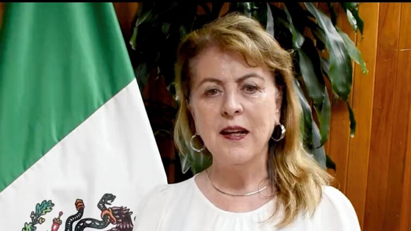 La Secretaria de Educación Pública, Delfina Gómez Álvarez, anuncia el regreso a clases presenciales en México.