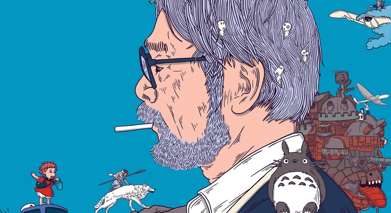 El director de cine de animación japonés Hayao Miyazaki