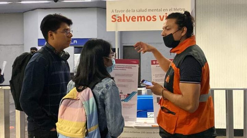 Salvemos vidas: a favor de la salud mental en el Metro