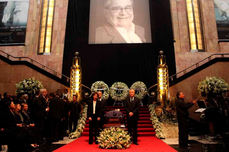 El funeral de Carlos Monsiváis