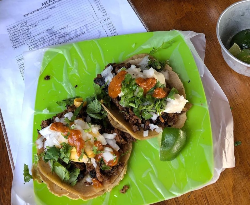 Tacos de Vegan pa' cá', taquería