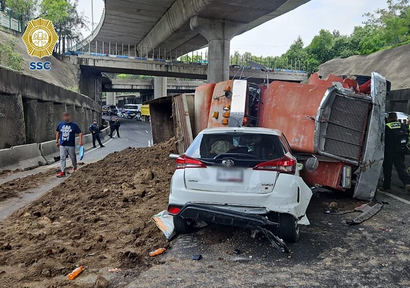 Accidente de tránsito deja un muerto y varios heridos