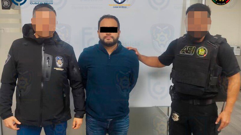 Detienen a presunto feminicida en la Ciudad de México