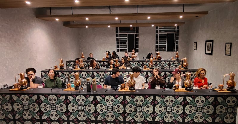 Experiencia sensorial de destilados de ginebra en Purificación