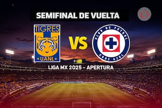 Tigres vs Cruz Azul: ¿Cuándo es la semifinal de vuelta de la Liga MX Apertura 2025?