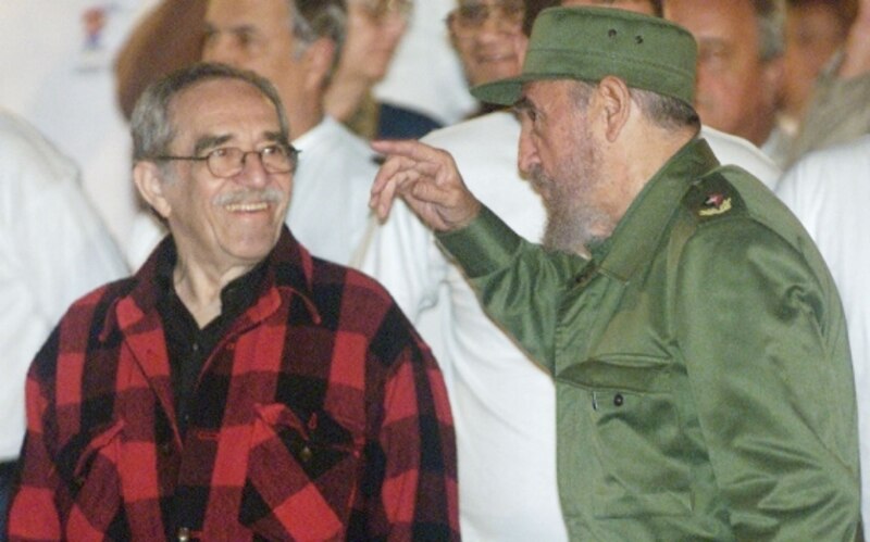 Fidel Castro y Gabriel García Márquez