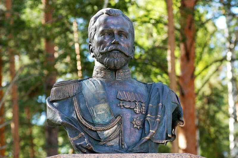 Busto de Alejandro III de Rusia