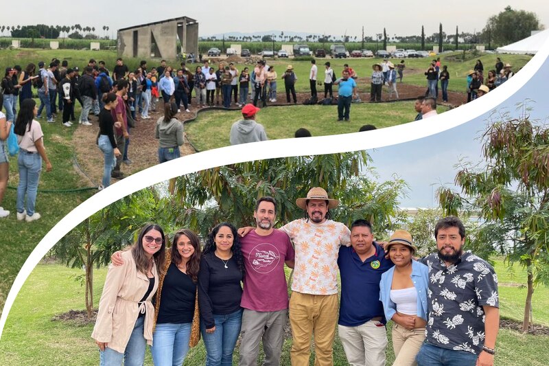 Agricultores cosechando en el campo