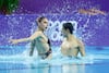 México gana dos preseas de oro en natación artística en los JP Junior