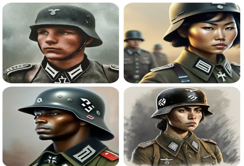 Soldados alemanes de la Segunda Guerra Mundial