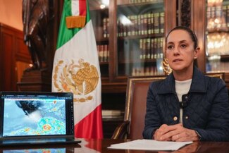 Sheinbaum emite aviso importante sobre huracán Erick: tocará tierra entre Guerrero y Oaxaca este jueves