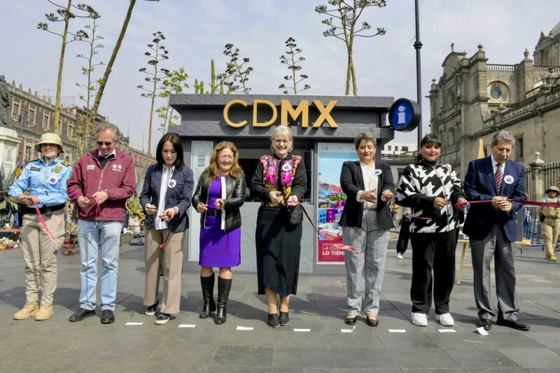 Inauguración de la nueva oficina de turismo de la Ciudad de México