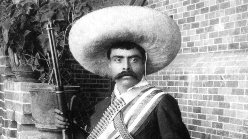 Emiliano Zapata, líder de la Revolución Mexicana